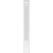 Ekena Millwork Fluted PVC Pilaster w/Decorative Capital & Base, 7"W x 60"H x 2"P PILP07X060FL02-2 - alternate 2